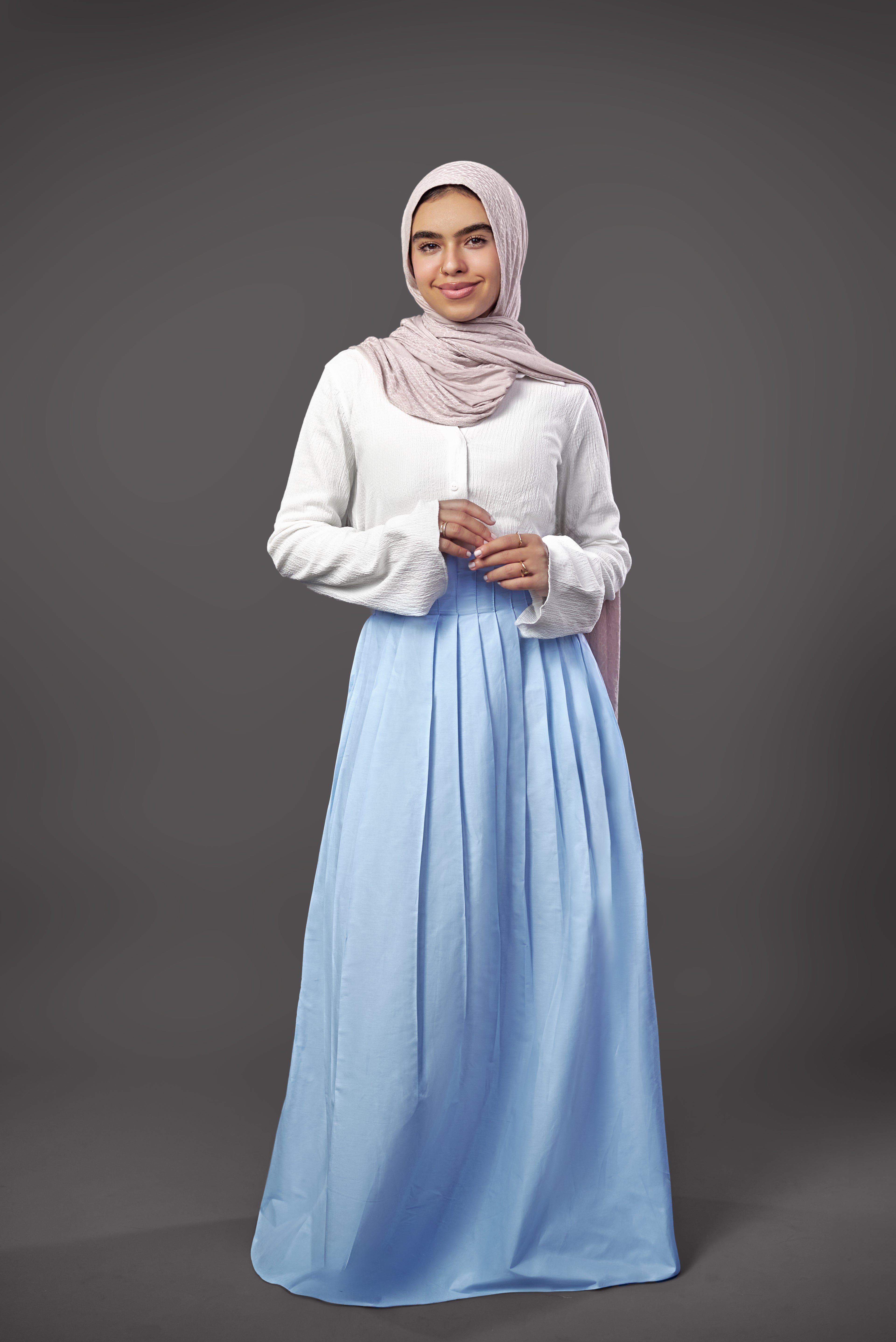 Baby Blue Skirt